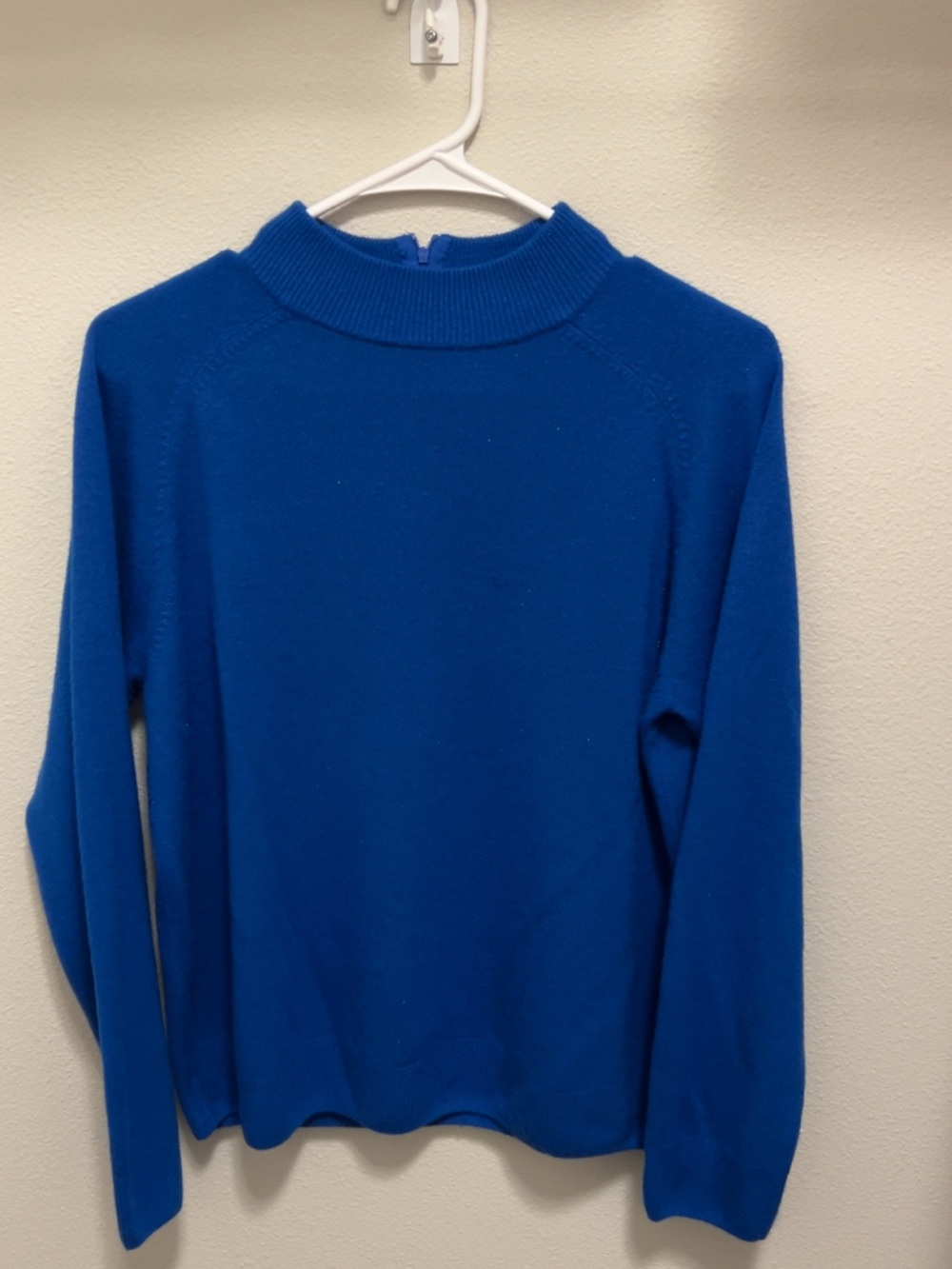 Studio Works Royal Blue Cowl Neck Sweater